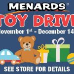 Menard’s Annual Toy Drive Starts November 1st — Tioga Business news
